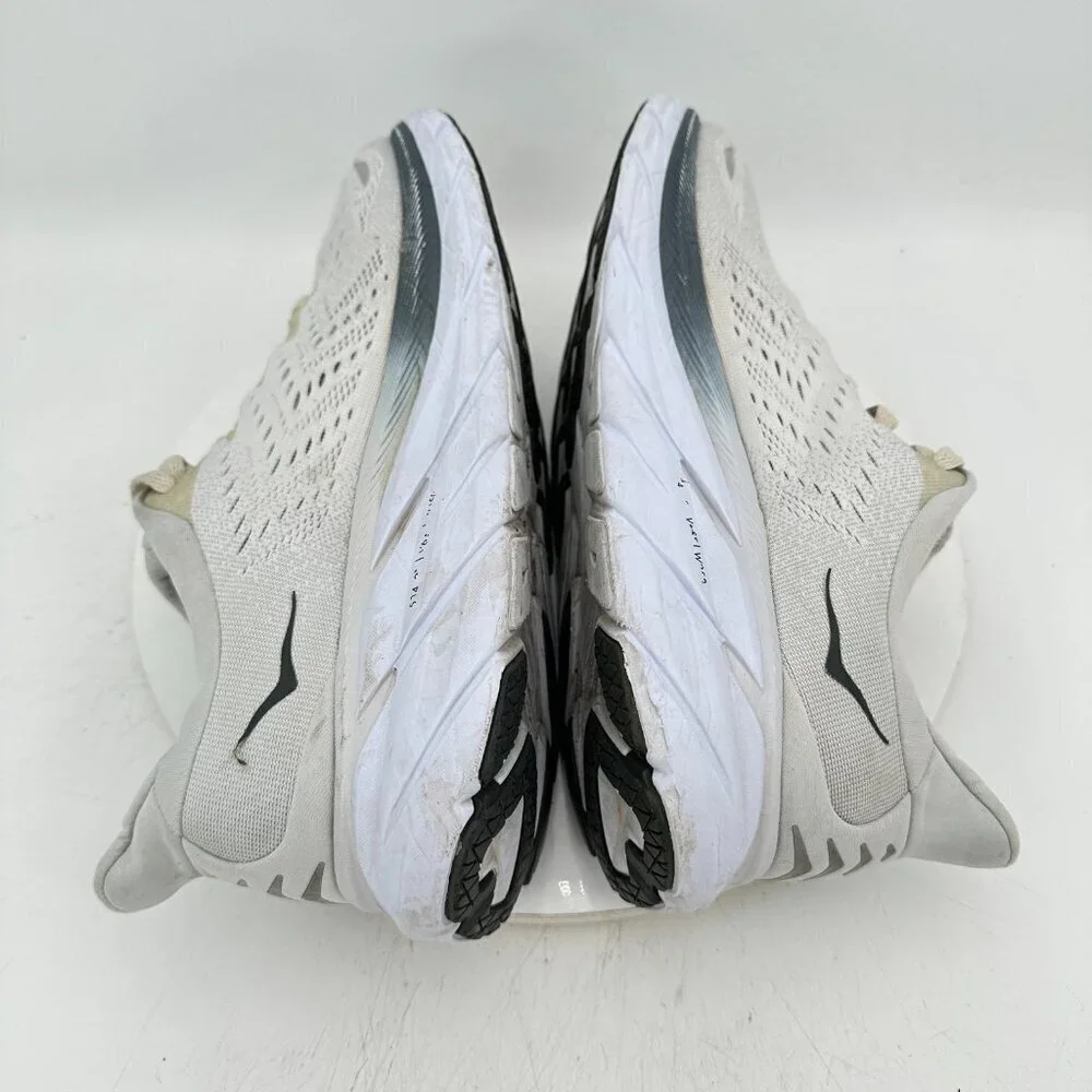 Hoka One One Clifton 8 Men Sz 12.5D 1119393 LRNC Lunar Rock Nimbus Running Shoe